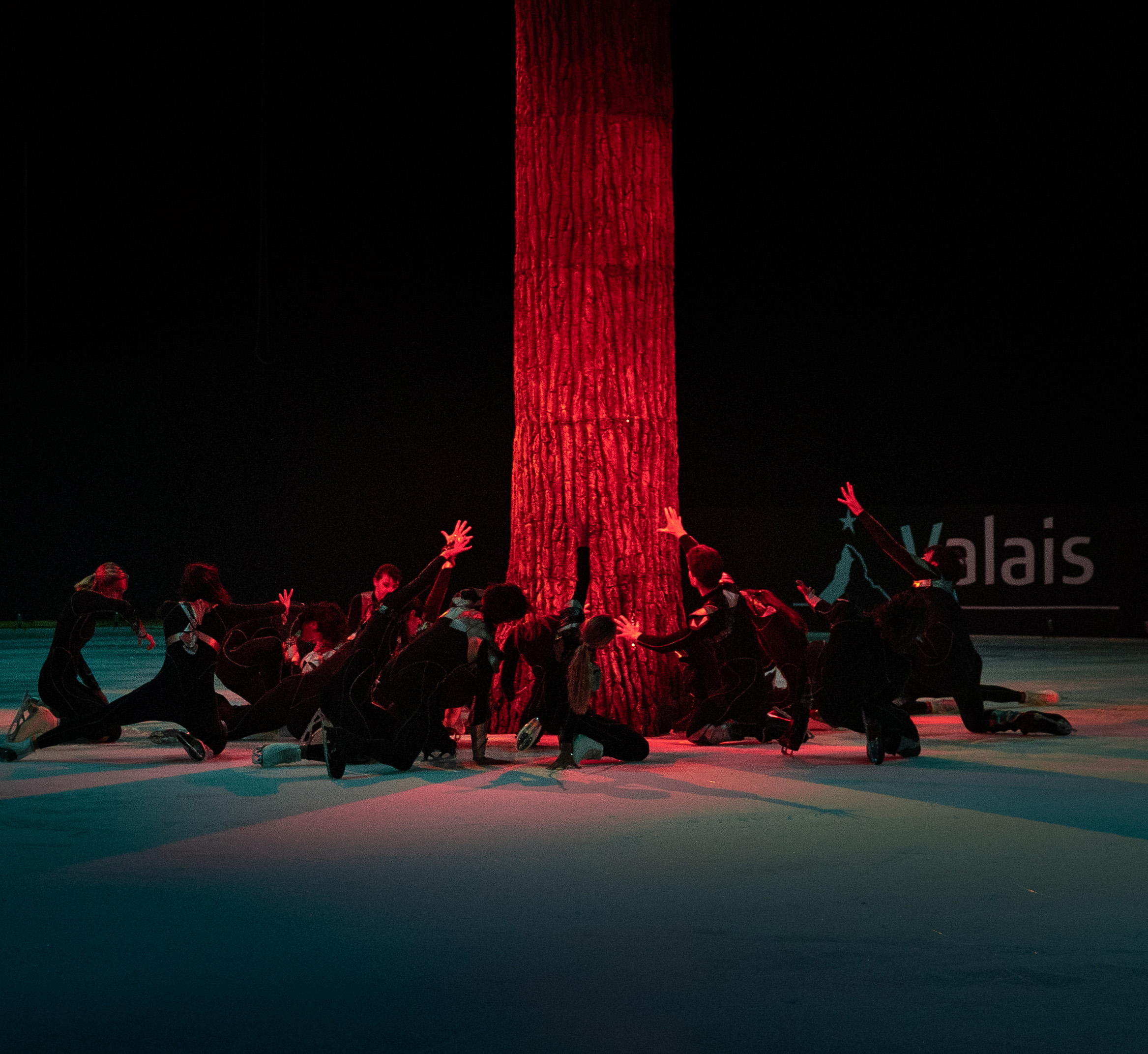 L'Arbre de Lumière at the Palladium in Champéry