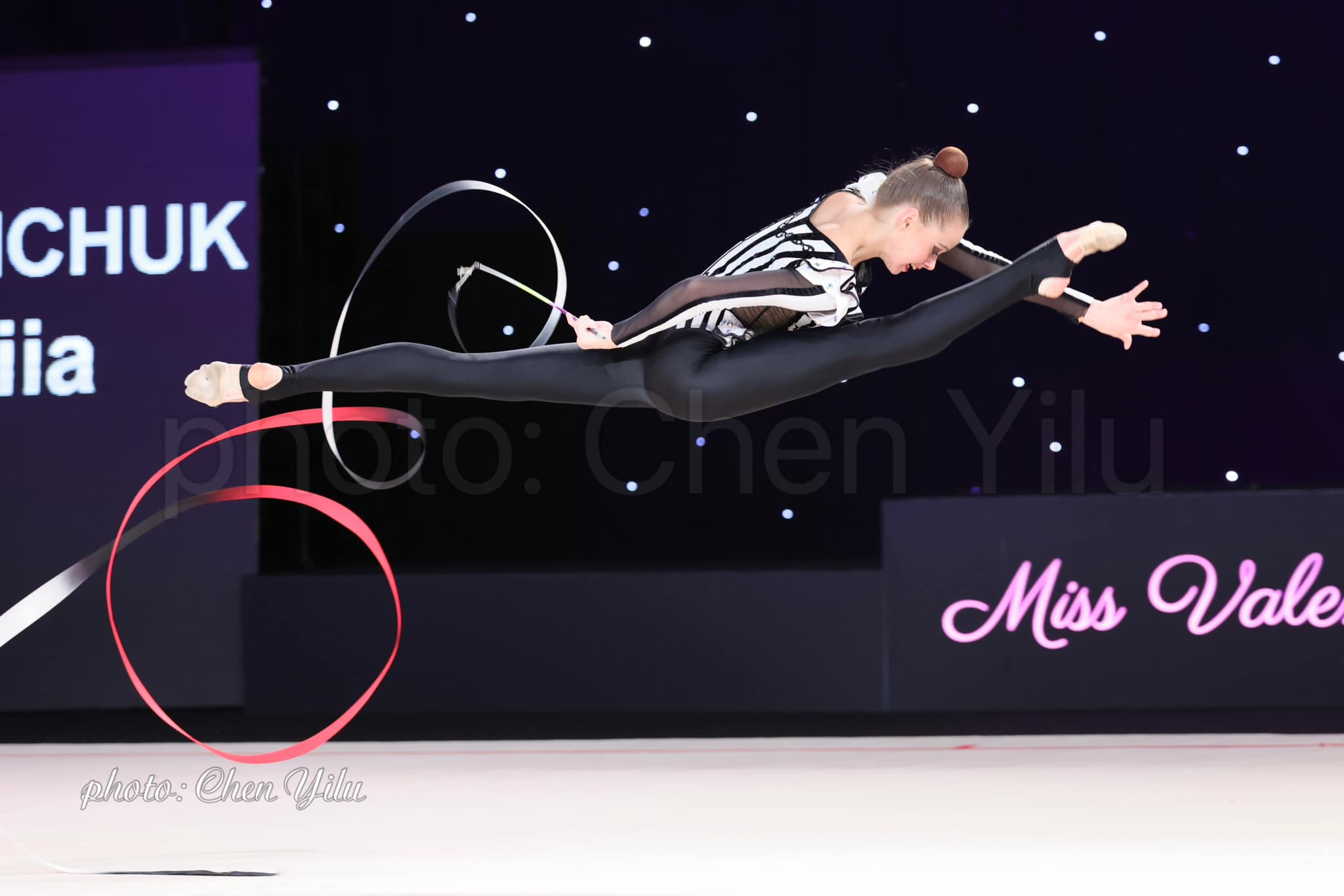 Miss Valentine gymnasts performing