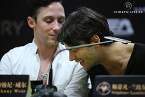 Stéphane Lambiel,Johnny Weir